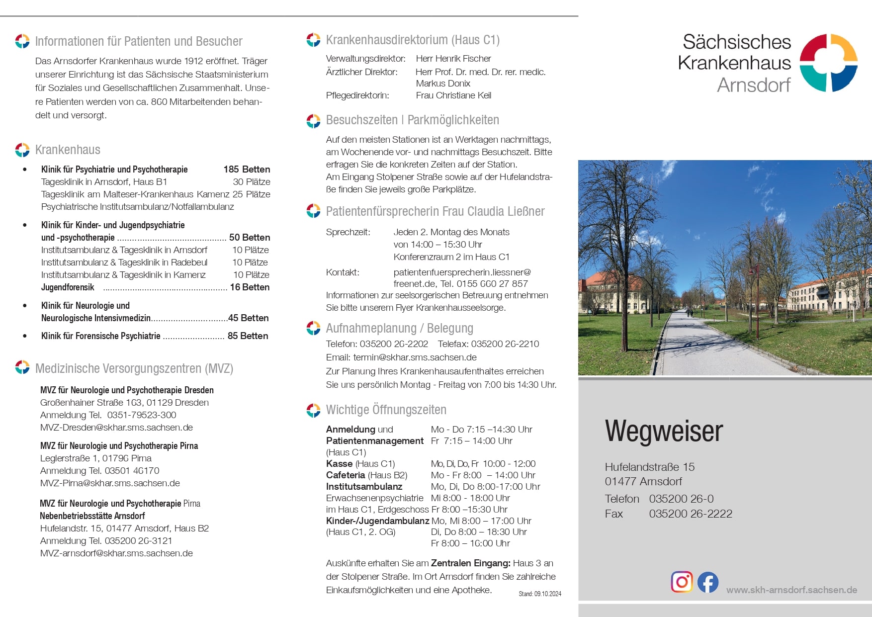 Arnsdorf-Wegweiser